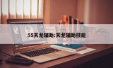 55天龙辅助:天龙辅助技能